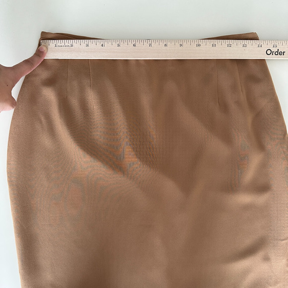 Valentino Miss V Pencil Skirt 28'' Minimalist Old Money Quiet Luxury Made Italy - Picture 7 of 8